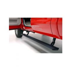Amp Research Running Board PowerSteps Power-Deploying Aluminum Blac