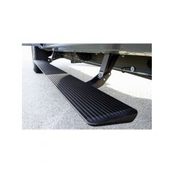 Amp Research Running Board PowerSteps Power-Deploying Aluminum Blac