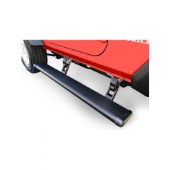 Amp Research Running Board PowerSteps Power-Deploying Aluminum Blac