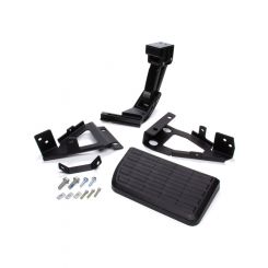 Amp Research Step Boards BedStep Bumper Mount Plastic Black Ford Fu