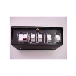 Auto Rod Controls Switch Panel Pro Street Overhead Mount 8 x 2-5/8 x 3-1