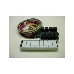 Auto Rod Controls Switch Panel Model 8000 Dash Mount 8-3/4 x 2-3/8 in 8