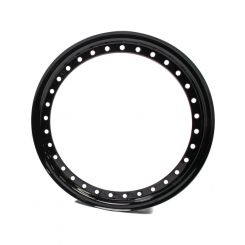 Aero Race Wheels Beadlock Ring - Steel - Black - 15 in Wheels - Each