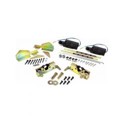 Auto-Loc Door Latch Large Bear Claw Power Locking Hardware / Striker