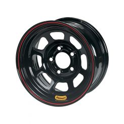 Bassett Wheel 8 Spoke D-Hole 14 x 7 in 2 in Backspace 5 x 4.50 in Bolt
