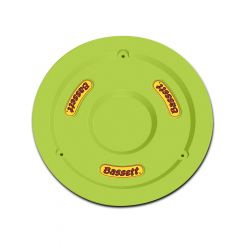 Bassett Mud Cover Bolt-On Plastic Fluorescent Yellow 15 in Beadlo