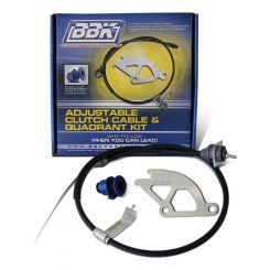 BBK 79-95 Mustang Adjustable Clutch Quadrant Cable And Firewall Adjuster