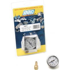 BBK Performance Fuel Pressure Gauge 0-60 psi Mechanical Analog 1-1/2 in