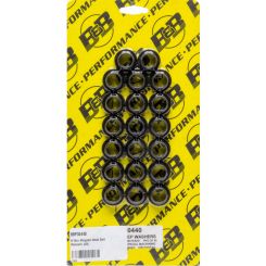 B&B Head Bolt Washer 0.995 in OD 9/16 in ID 0.195 in Thick Chromoly Bla