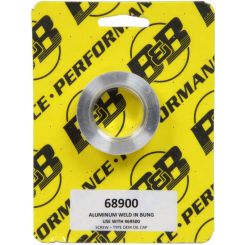 B&B Bung - Oil Cap - Weld-On - Aluminum - GM Oil Cap - 1987-2015 - Each