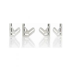 Be-Cool Radiators Fan Mounting Bracket Bolt-On Upper and Lower Aluminum
