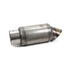 Beyea Custom Headers Muffler 3 in Inlet 3 in Turn Down Outlet 6 in Long