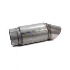 Beyea Custom Headers Muffler 3-1/2 in Inlet 3-1/2 in Turn Down Outlet