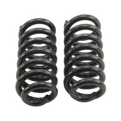 Bell Tech Suspension Spring Kit 1 in Lowering 2 Coil Springs Silver Powd