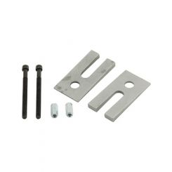Bell Tech Leaf Spring Shim 4 Degree 2-1/2 in Width Aluminum Natural Pair