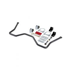 Bell Tech Sway Bar Rear 1 in Diameter Steel Silver Powder Coat GM Compac