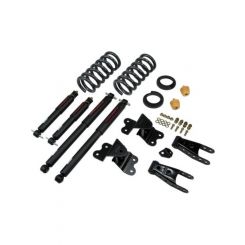 Bell Tech Lowering Kit 3 in Front / 4 in Rear Coil Springs / Hardware /