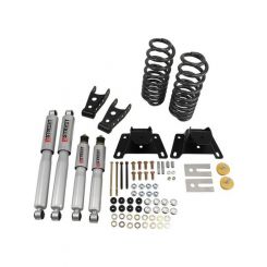 Bell Tech Lowering Kit 2 in Front / 4 in Rear Coil Spring / Shackle / S