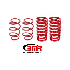 Bmr Suspension Suspension Spring Kit Drag Lowering 4 Coil Springs Red