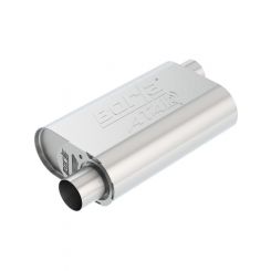 Borla Muffler CrateMuffler 2-1/2 in Offset Inlet 2-1/2 in Offset Outle