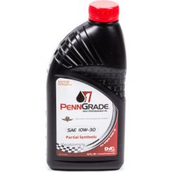 Penngrade Motor Oil Motor Oil High Zinc 10W30 Semi-Synthetic 1 qt