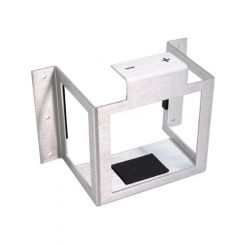 Braille Auto Battery Battery Tray Lay-Down Aluminum Polished Braille Bat