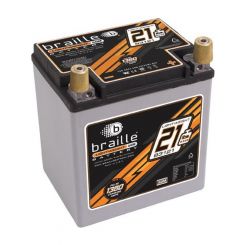 Braille Auto Battery Battery Lightweight AGM 12V 1380 Pulse Cranking Am
