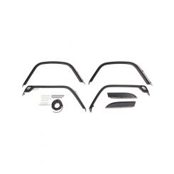 Bushwacker Fender Flare Pocket Style Front / Rear 6 in Wide Plastic