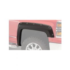 Bushwacker Fender Flare Pocket Style Front / Rear 1-1/2 in Wide Plas
