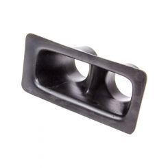 Butlerbuilt Air or Brake Duct Bumper Mount Dual 3 in Tube Molded Pla