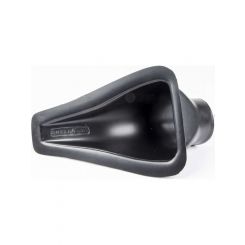 Butlerbuilt Air or Brake Duct Single 2-1/2 in Tube NACA Molded Plast