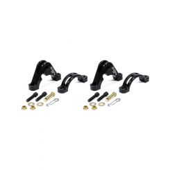 Butlerbuilt Axle Clamp Aluminum Black Anodize 2-1/2 in Bu