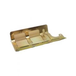 Canton Windage Tray Screen Steel Cadmium Short Style Small Block Chevy
