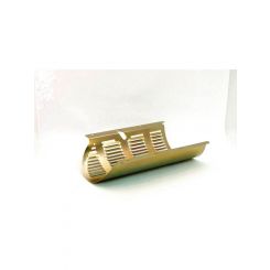 Canton Windage Tray Pro-Style Louvered Steel Cadmium Pontiac V8