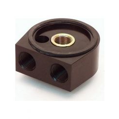 Canton Oil Cooler Adapter Sandwich 22 mm x 1.50 Center Thread 1/2 in N