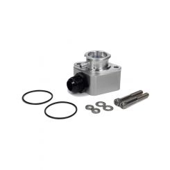 Canton Water Neck 90 Degree 16 AN Hose Fitting Two 3/8 in NPT Ports 1/