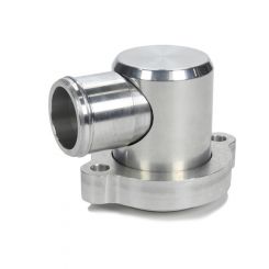 Canton Water Neck 90 Degree 1-1/2 in Hose ID Swivel Aluminum Clear Ano