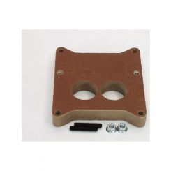 Canton Carburetor Adapter 1 in Thick 2 Hole Holley 2-Barrel to Square