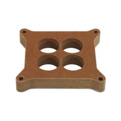 Canton Carburetor Spacer 1 in Thick 4 Hole Square Bore Phenolic