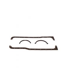 Canton Oil Pan Gasket - Multi-Piece - Fiber - Small Block Ford - Kit