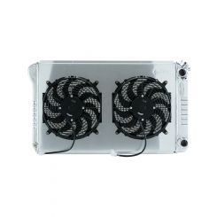 Cold Case Radiators Radiator and Fan 33-13/64 in W x 19 in H x 3 in