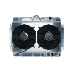 Cold Case Radiators Radiator and Fan 27.75 in W x 20.125 in H x 3 in