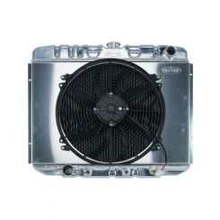 Cold Case Radiators Radiator and Fan 25 in W x 21.25 in H x 3 in D P