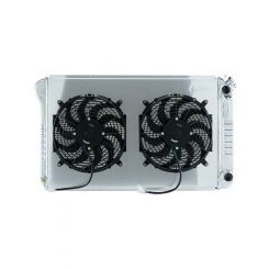 Cold Case Radiators Radiator and Fan 34.21 in W x 18.82 in H x 3 in