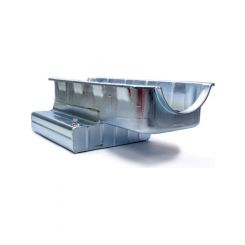 Champ Pans Engine Oil Pan Rear Sump 10 qt 8 in Deep Steel Zinc Plated