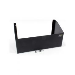 Clear One Utility Jug Rack 2 Bay 24 x 11 x 12 in Plastic Black