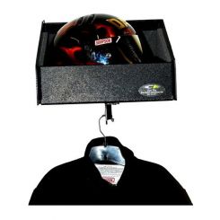 Clear One Helmet Shelf 1 Bay Foam Lining 15-1/2 x 13 x 13 in Plastic Bl