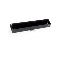 Clear One Oil Shelf Wall Mount 12 qt Capacity 30-1/2 x 5-1/2 x 5 in Pla