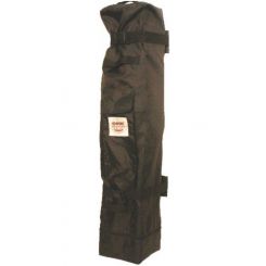 Clear One Canopy Holder Wall Mount Two 2 in Straps Plastic Black