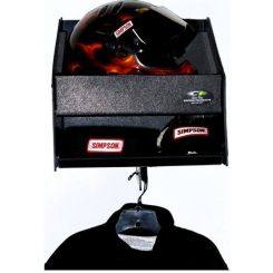 Clear One Helmet Shelf 1 Bay Foam Lining 15-1/2 x 14 x 13 in Shelf Plas
